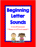 Beginning Letter Sounds Center