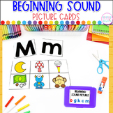 Beginning Letter Sounds Picture Cards Letter Identificatio