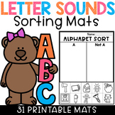 Beginning Letter Sounds Recognition Worksheets Alphabet Le