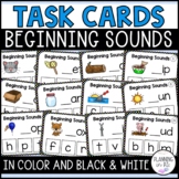 Beginning Letter Sounds Task Cards | Printable Kindergarte