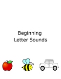 Beginning Letter Sounds Task Folder