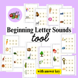 Beginning Letter Sounds Tool