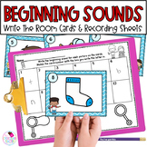 Beginning Letter Sounds - Write the Room - Kindergarten Phonics