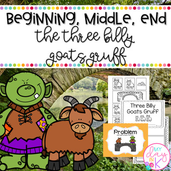 Preview of Beginning, Middle, End using The Three Billy Goats Gruff
