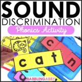 Beginning, Middle, Ending Letter Sound Discrimination | CV