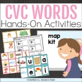 CVC Words- Centers for Middle, Ending, and Beginning Sounds