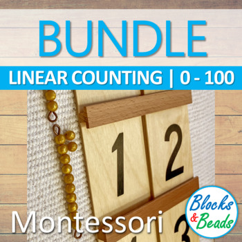 Preview of Montessori: Counting BUNDLE