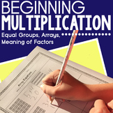 Beginning Multiplication (Equal Groups, Arrays, Meaning of