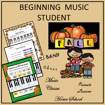 Preview of Beginning Music Student