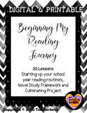 Beginning My Reading Journey Unit-Remote and Face to face Ready