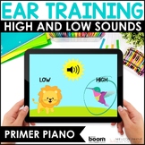 High and Low Sounds Ear Training and Aural Skills Beginnin