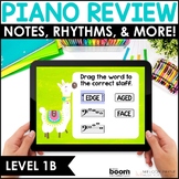 Beginning Piano Music Boom™ Cards for Level 1 Piano Lesson