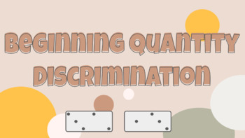 Preview of Beginning Quantity Discrimination PRACTICE