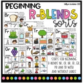 Beginning R-Blends Picture Card Sorts