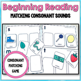 Letter Sounds | Consonant Sounds Matching Game