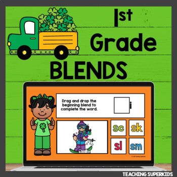 Beginning S Blends for Google Classroom™ for Distance Learning | TpT