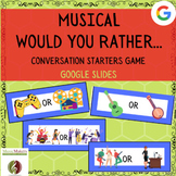 Beginning School/First Day -Musical Would You Rather Conve