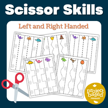 Preview of Beginning Scissor Skills Cutting Practice