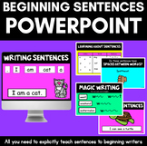 Beginning Sentences Explicit Lesson Powerpoint
