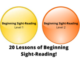 Beginning Sight Reading BUNDLE, M/M Yellow & Orange Levels