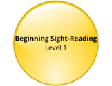 Beginning Sight Reading, M/M Yellow (Level 1)