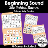 Beginning Sound Alphabet File Folder Games | Jolly Phonics