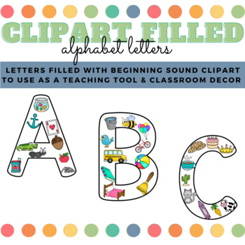 Preview of Beginning Sound Alphabet Letters