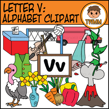 Beginning Sound Alphabet and Phonics Clip Art: Letter S [TWMM Clip Art] by  TWMM