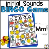 Beginning Sound Bingo Game - Letter & Initial Sounds Board