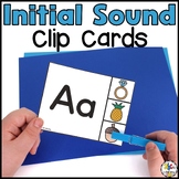 Beginning Sound Clip Cards - Letter Sounds Recognition & F