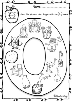 beginning sound coloring pages part 2 by kinderellas magic pencils