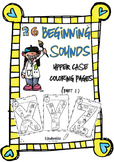Beginning Sound Coloring Pages (Part 2)