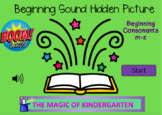 Beginning Sound Hidden Picture (Set 2) ~Sounds M-Z ~Boom Cards