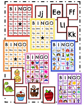 Beginning Sound/Letter Name/Sound BINGO by Mixing it up in Primary