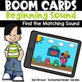 Beginning Sound Match - Boom Cards