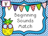 Beginning Sound Match: Easy Prep Literacy Center