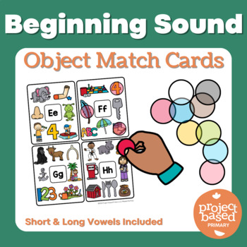 Preview of Beginning Sound Matching Cards