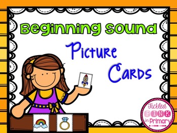 Preview of Beginning Sound Picture Cards