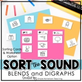 Beginning Sound Picture Sorts | Blends and Digraphs 