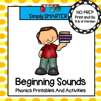 Preview of Beginning Sound Printables and Activities