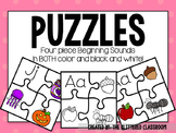 Beginning Sound Puzzles (4 Pieces)