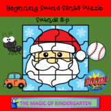 Beginning Sound Santa~Puzzle~Boom Cards (a-p)