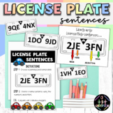 Beginning Sound Sentence Task Cards - Noun Verb Adjectives