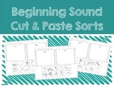 Beginning Sound Sort Cut and Paste
