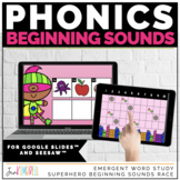 Beginning Sounds Sort | Games and Worksheets | Distance Learning