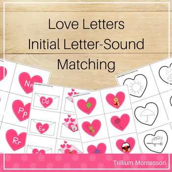 Preview of Beginning Sound Sorting: Valentine Phonemic Awareness