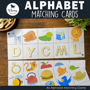 alphabet strip cards by whimsy printables teachers pay