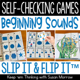 Beginning Sounds 16 Self-Checking Games