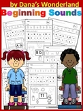 Beginning Sounds Practice Sheets