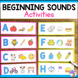 Beginning Letter Sounds Picture Matching Cards & Phonics A